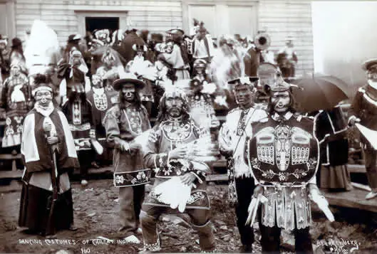 Picture of Tlingit community