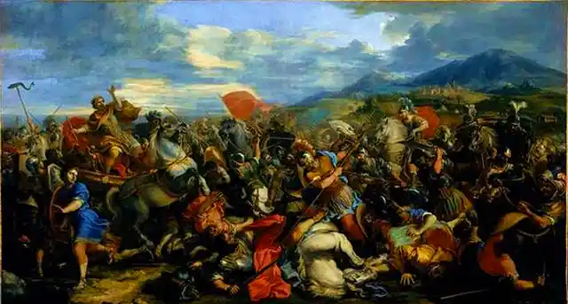 Alexander the Great, victorious over Darius