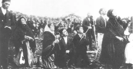 Miracle of the sun in Fatima 13 oct 1917