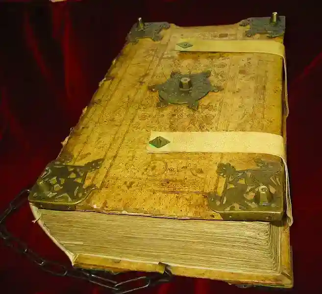 Codex gigas book closed