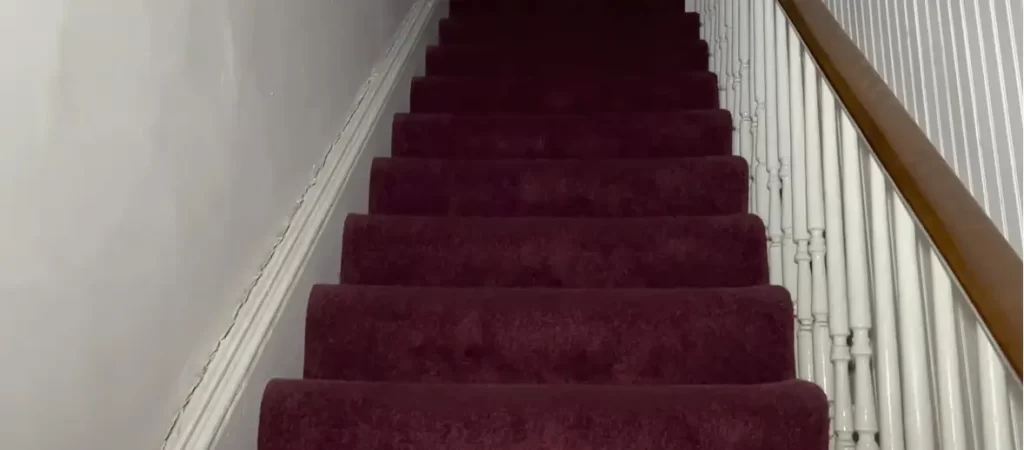 Staircase inside Sallie House